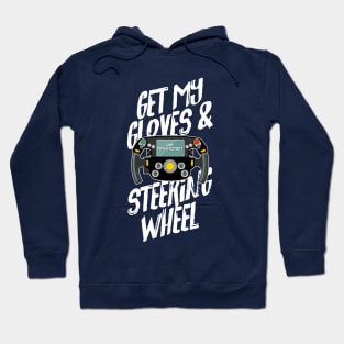 Kimi Raikkonen - Get My Gloves and Steering Wheel Hoodie